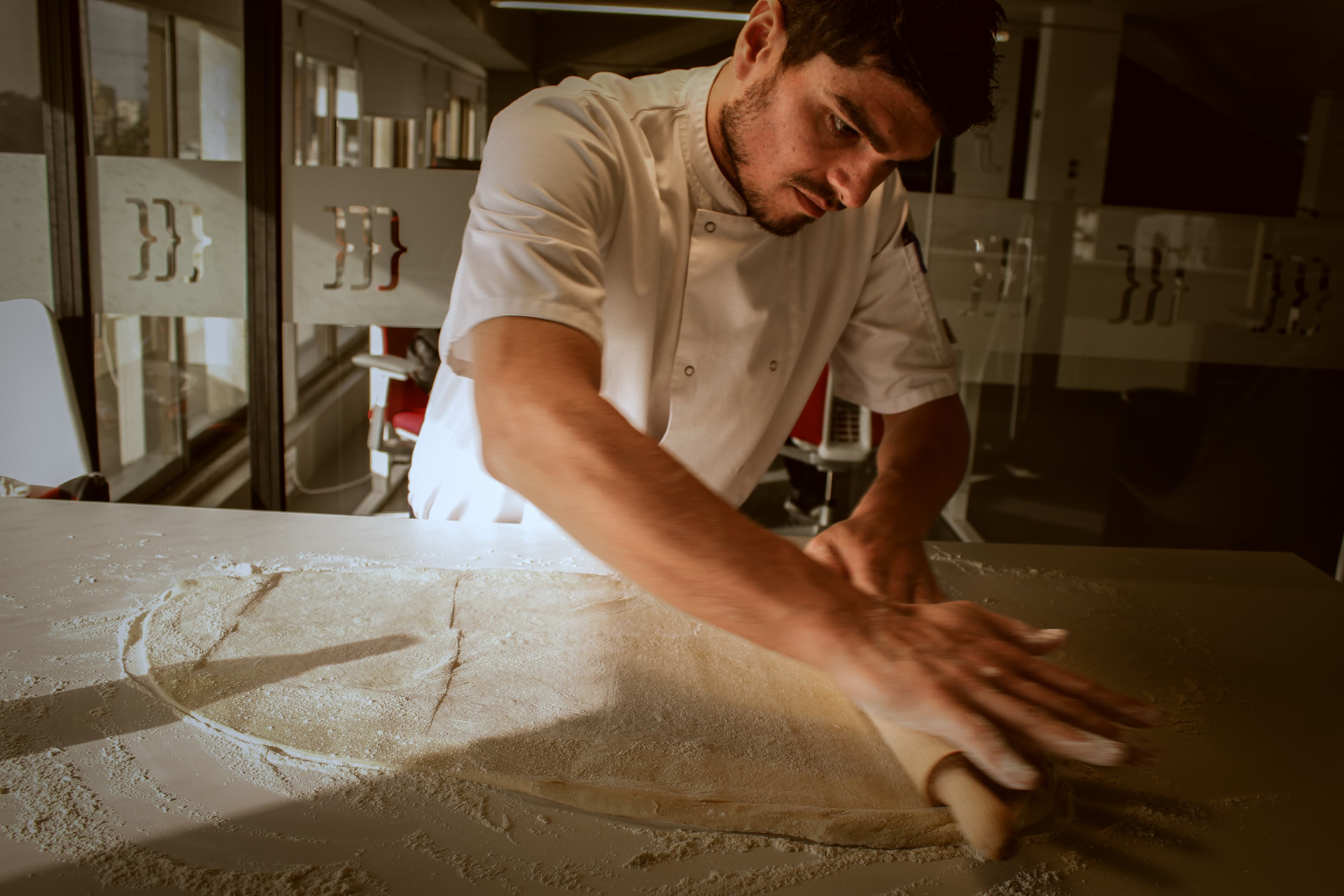 Gourmet dessert plated