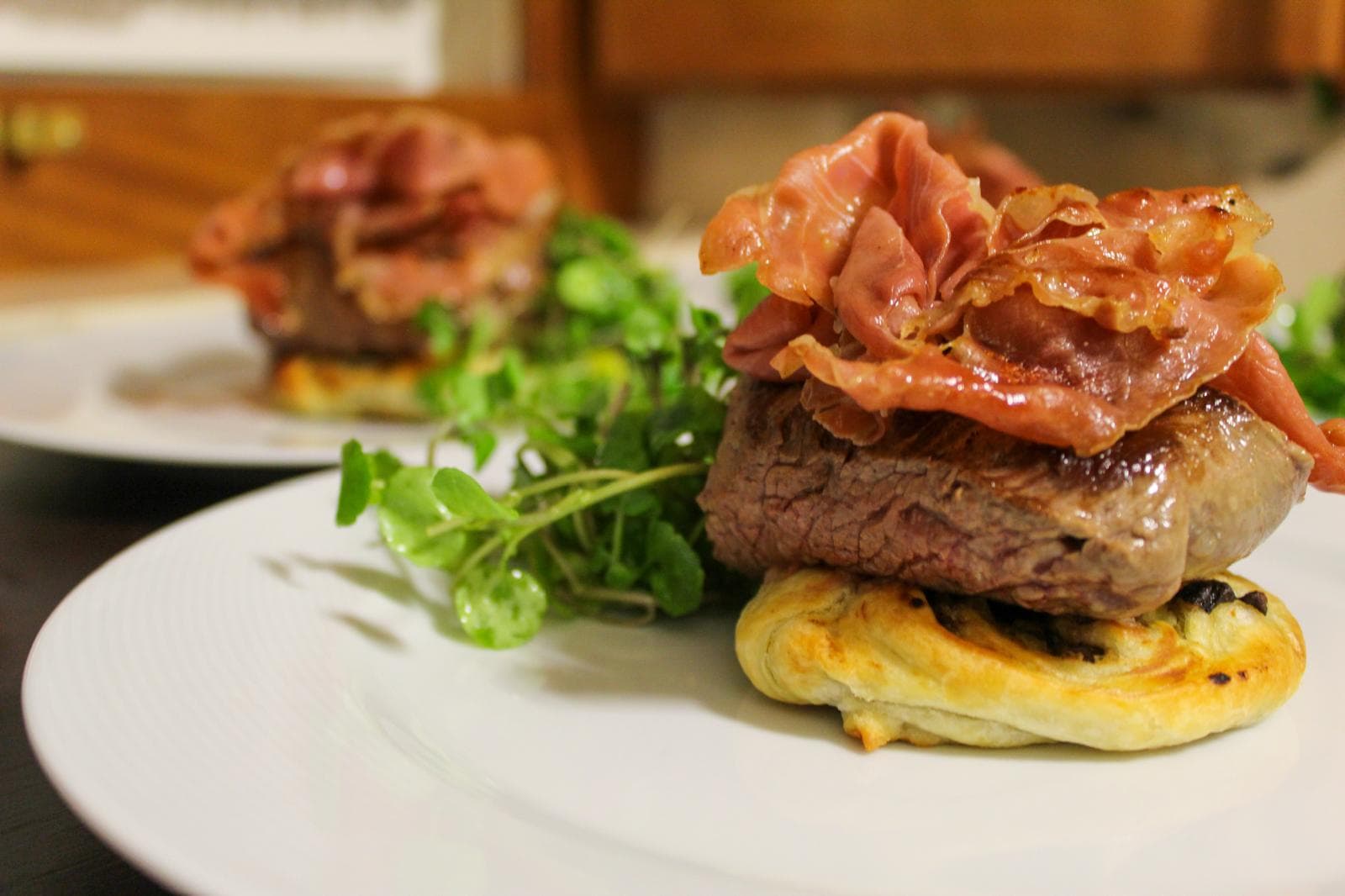 Fine dining plated dish